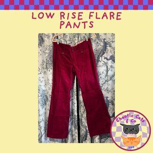 Vintage Low Rise Flare Pants
